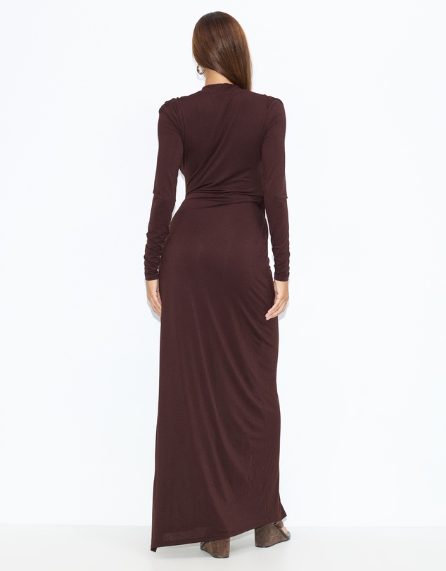 Dazie - Opera Deep Cowl Midi Dress