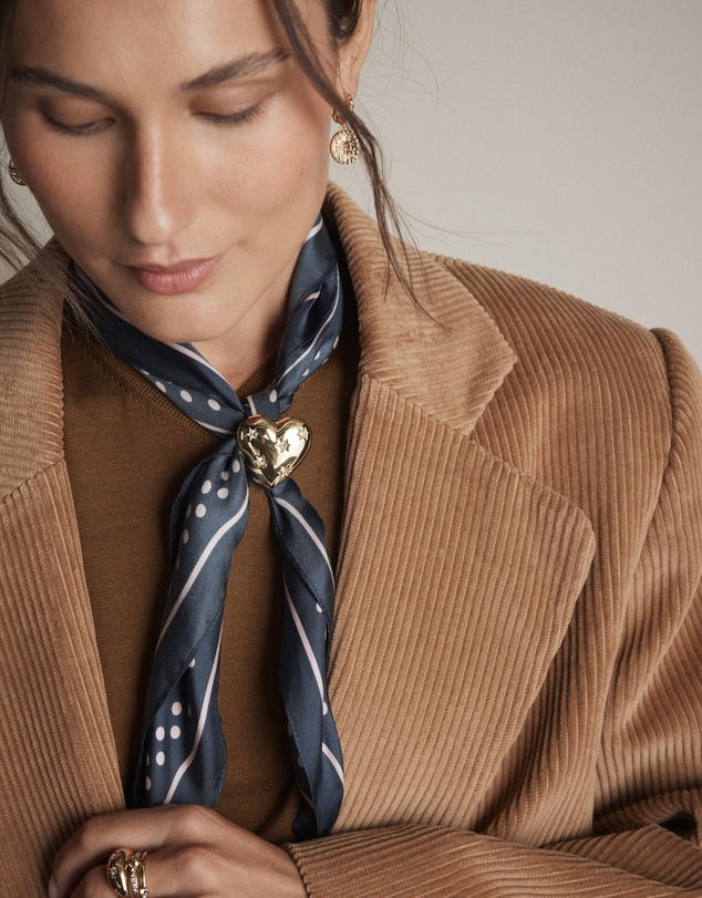 MIMCO - Puffy Heart Brooch