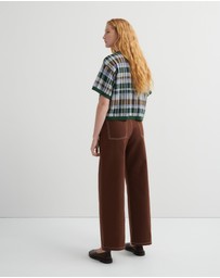 Kowtow - Chequered Tee