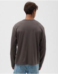 AERE - Relaxed Long Sleeve Cotton Tee
