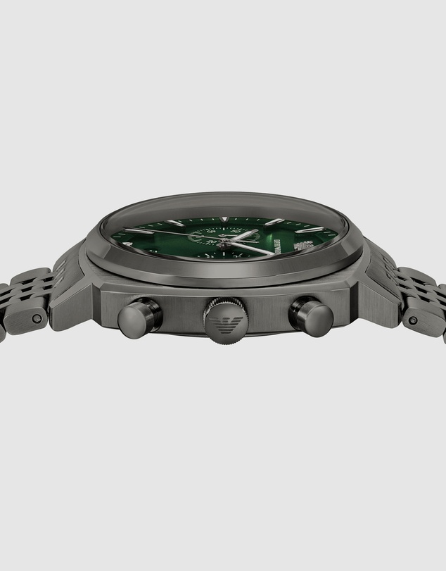 Emporio Armani - Gunmetal Chronograph Watch