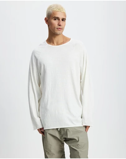 Surrounded By Ghosts - The Stannite Slub Cotton Long Sleeve T-Shirt