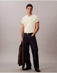 Calvin Klein Jeans - Embroidered Monogram Logo Relaxed T-Shirt