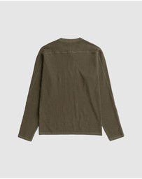 Norse Projects - Stevns Cotton Hemp Military Rib LS T-Shirt