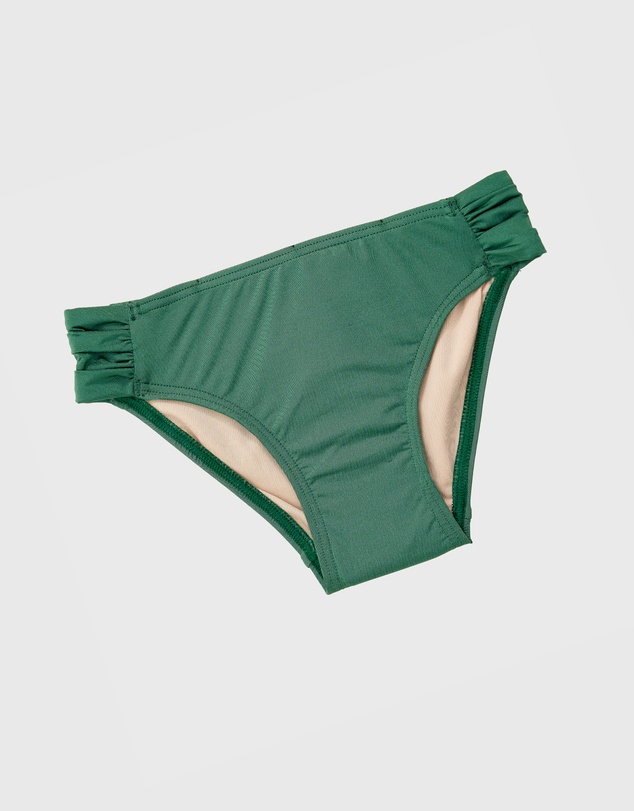 Aqua Blu Kids - Stepping Stones Gathered Side Briefs - Kids