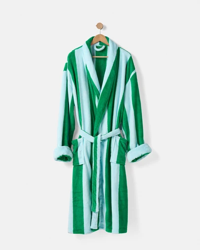 Linen House - Ocean City Plush Robe