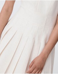 Forcast - Mikala Pleated Mini Dress