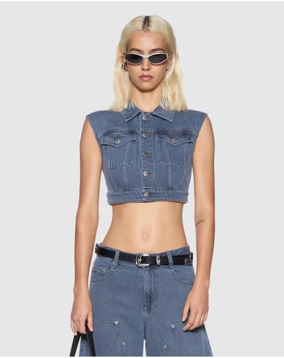 Ksubi - Trucker Vest Mirage