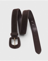 Maje - A Cover Suede Belt