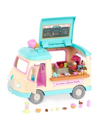 Lil Woodzeez - Scoops Ice Cream Truck Truck Playset