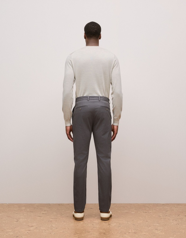 Trenery - Slim Fit Chino in Charcoal