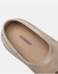 EVERAU - EverAU Ugg Moana Cow Suede Upper Loafer Oxfords Flats