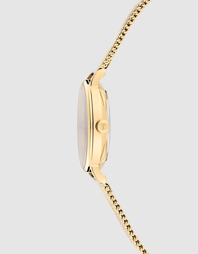 Ted Baker - Staciie 28mm Green Gold-Tone Mesh Bracelet Watch
