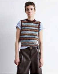 & Other Stories - Amber Striped Vest