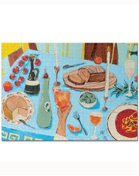 Journey Of Something - 1000 Piece Puzzle - Feast on the Sunlit Terrace
