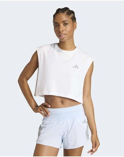 adidas Performance - adi365 Running Essentials Crop T-Shirt Womens
