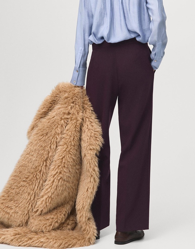 M.N.G - High-Waist Straight Trousers