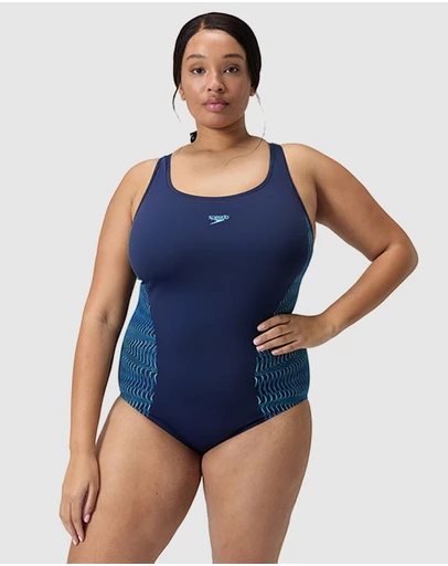 Speedo - Plus Placement Medalist One Piece Swimsuit