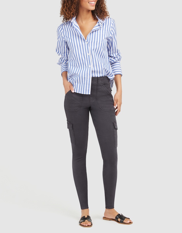 Spanx - Stretch Twill-Stretch Twill Ankle Cargo Pant
