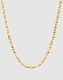 Nialaya Jewellery - Gold Rope Chain Choker