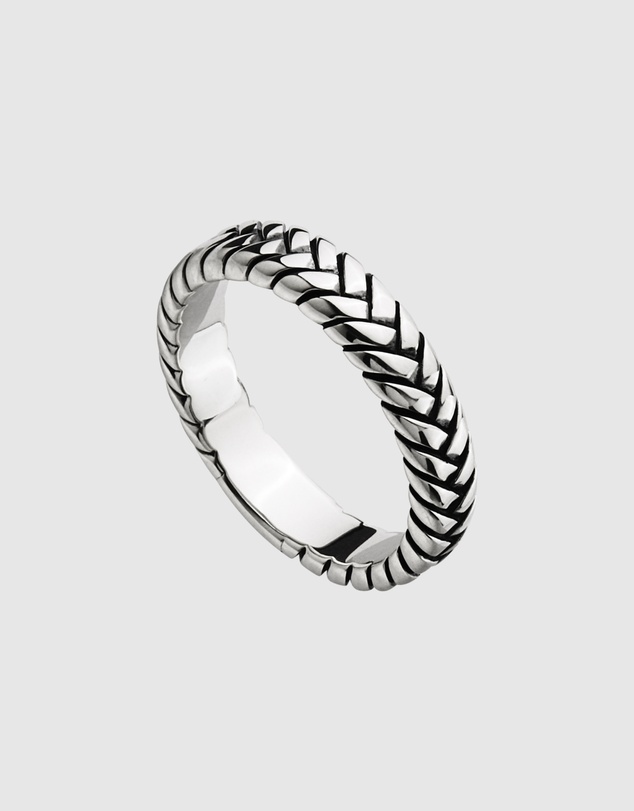 Najo - Tessera Men's Silver Ring