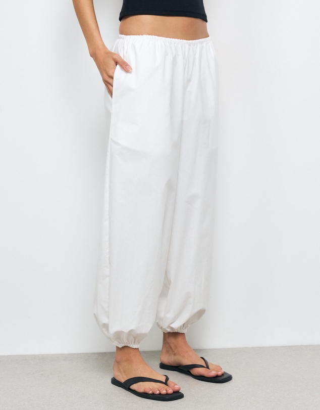 AERE - Tori Cuffed Barrel Pants