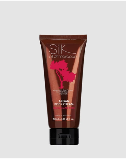Silk Oil of Morocco - Silk Oil of Morocco Argan Body Cream - Moroccan Rose