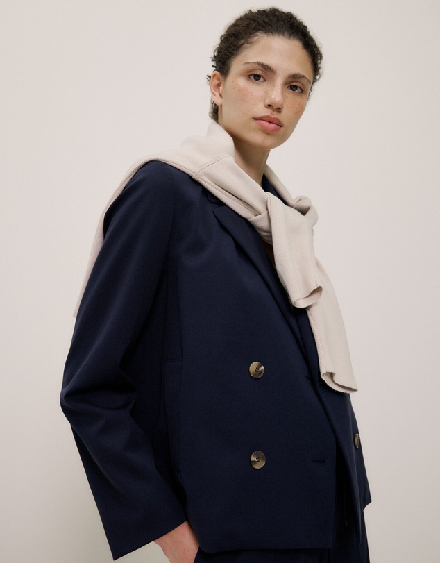 Trenery - Ponte Travel Jacket in Night Sky