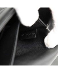Pre-Loved by Azura Reborn - Pre-Loved Matelasse Goatskin Monochrome Chain Shoulder Bag