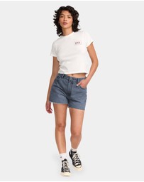 RVCA - Womens Pacific Denim Shorts