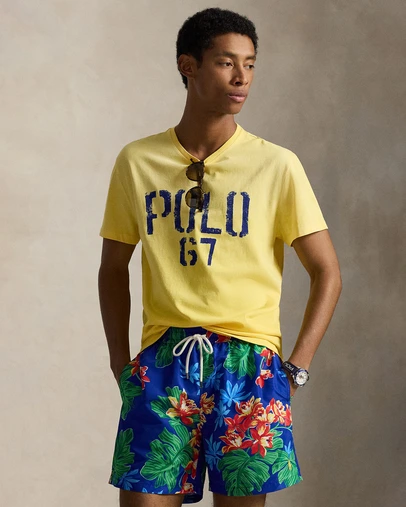 Polo Ralph Lauren - Classic Fit Jersey Graphic T-Shirt