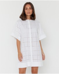 ALEXANDRA - Nova Dress White