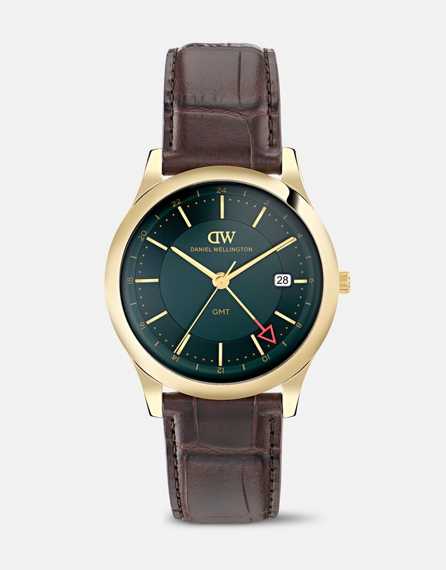 Daniel Wellington - Pathfinder GMT 39mm Brown-Croc