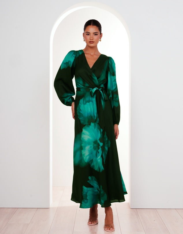Pilgrim - Lucille V-neck Maxi Dress