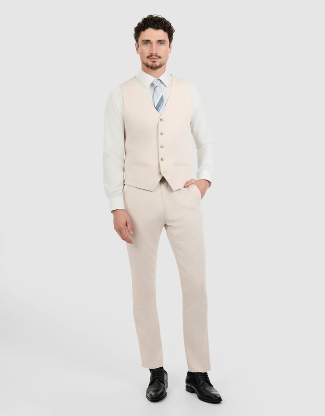 Tarocash - Jaeden Slim Linen Pant