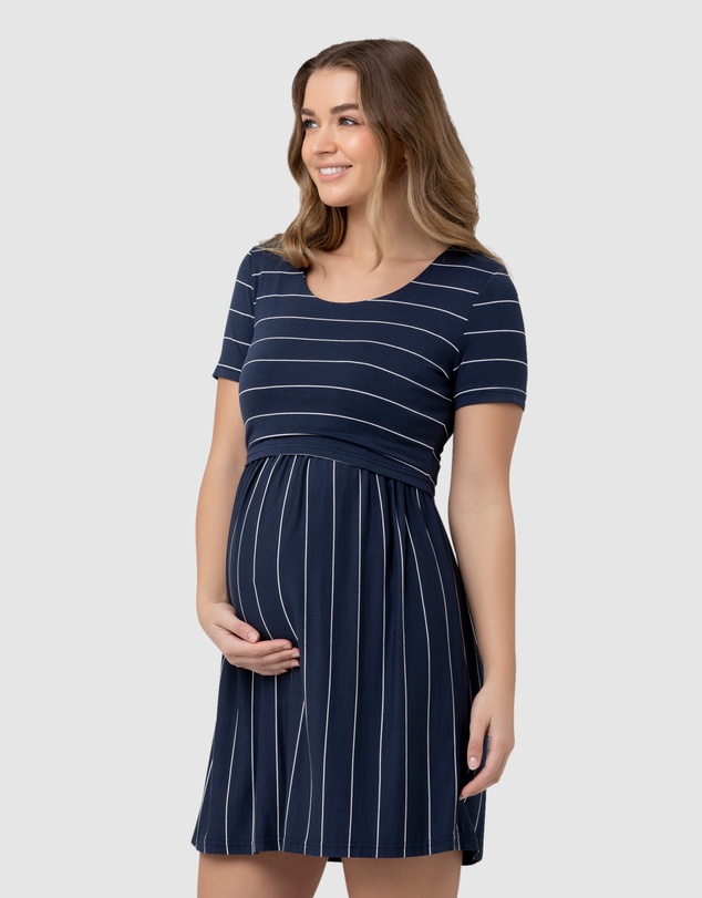 Ripe Maternity - Crop Top Nursing Dress