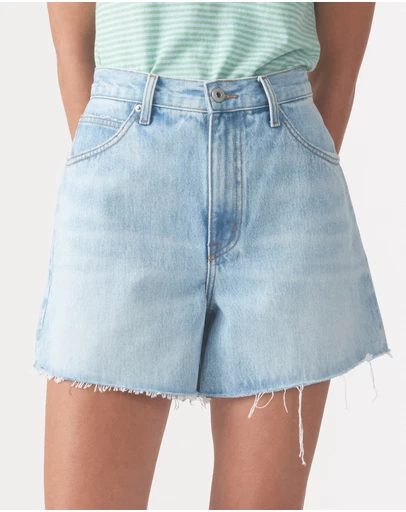 Outland Denim - Edie High Relaxed Shorts