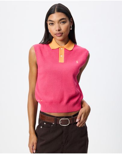 Hot Pink & Key West Orange