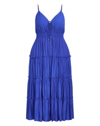 City Chic - Aiza Tier Maxi Dress