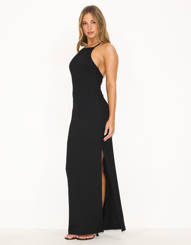 Dazie - Emma Textured Beaded Maxi Dress