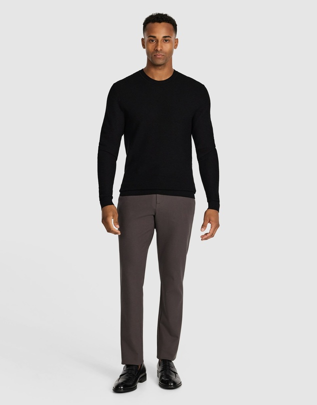 Tarocash - Cambridge Textured Crew Knit