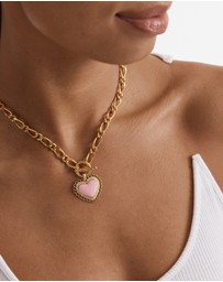 MIMCO - Lace Heart Necklace