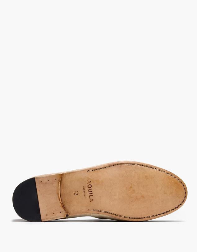 Aquila - D'ORO Collection - Ellis Suede Penny Loafers