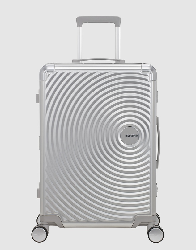 American Tourister - Soundbox Alu Medium Tsa Suitcase Expandable (68Cm)