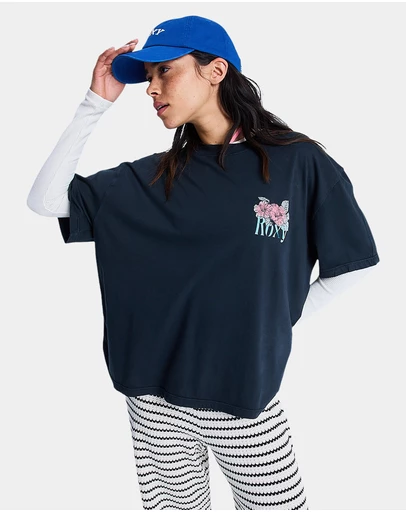 Roxy - Womens Talloversize Washed T-Shirt