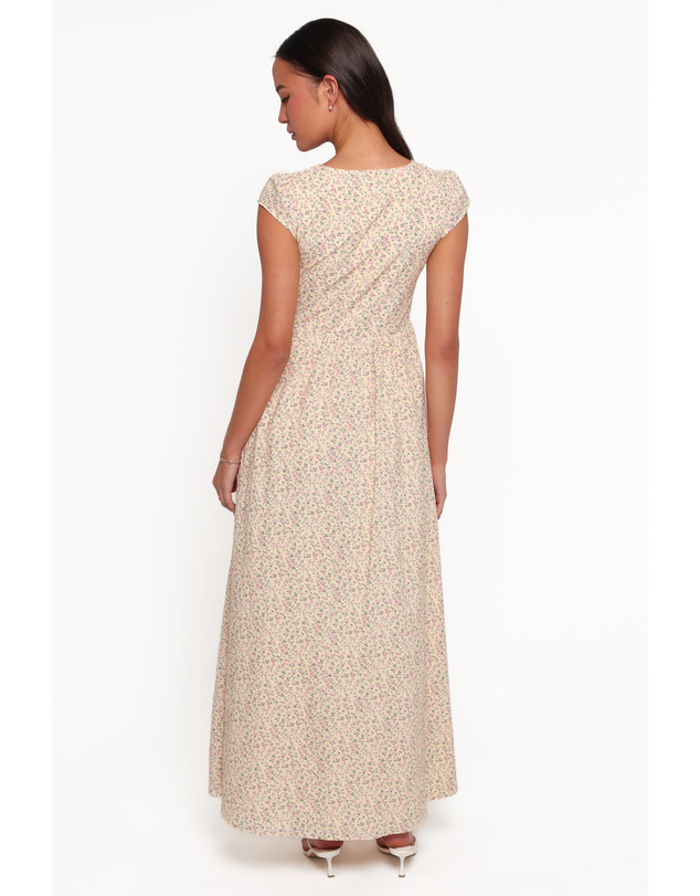 Petal & Pup - Cadwin Maxi Dress - Yellow Ditsy Floral