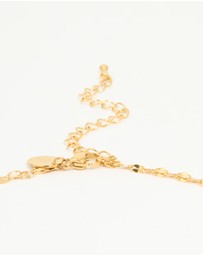 Lovisa - Waterproof Gold Plated Stainless Steel Layered Chain Y-Necklace
