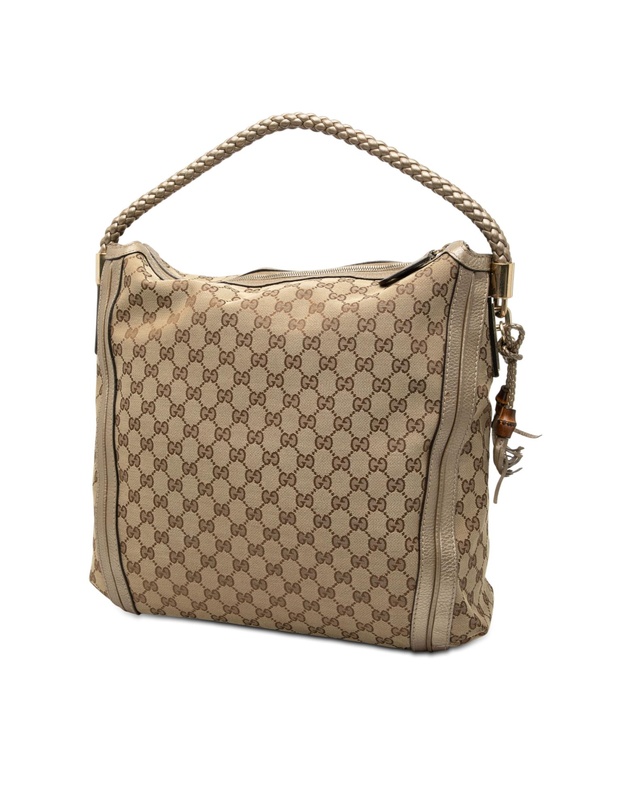 Pre-Loved by Azura Reborn - Pre-Loved Large GG Canvas Bella Shoulder Bag