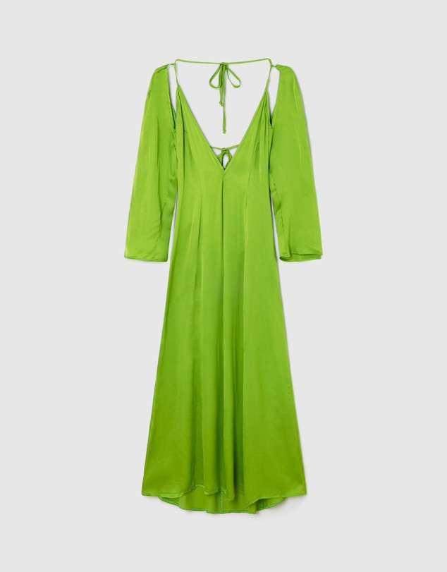 Laagam - Kimberly Satin Midi Dress