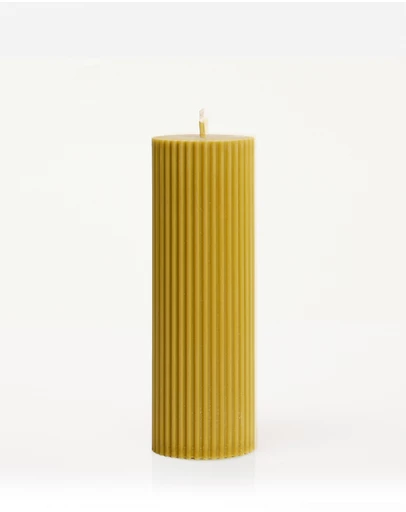 XRJ Celebrations - Pillar Olive Candle